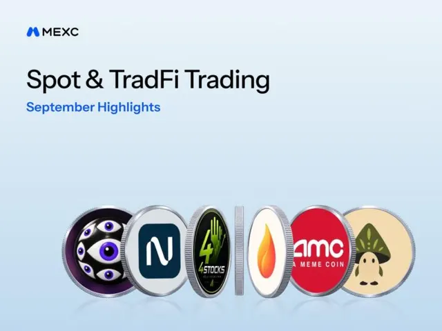 MEXC’s New-Token Trading Volume Rises 77% in September as Stock-Related Trading Expands Into On-Chain New-Token Markets