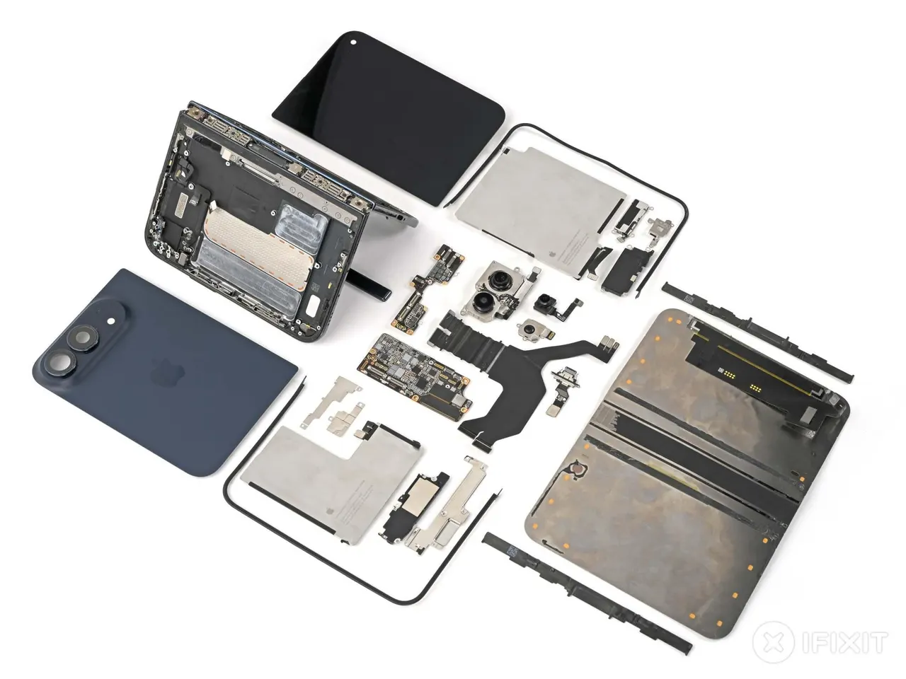 iFixit’s look inside the iPhone Duo may explain those broken screens and hinges