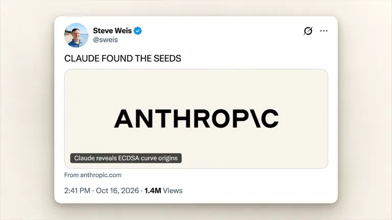 Claude AI Cracks the NSA’s 25-Year Cryptography Seed Mystery