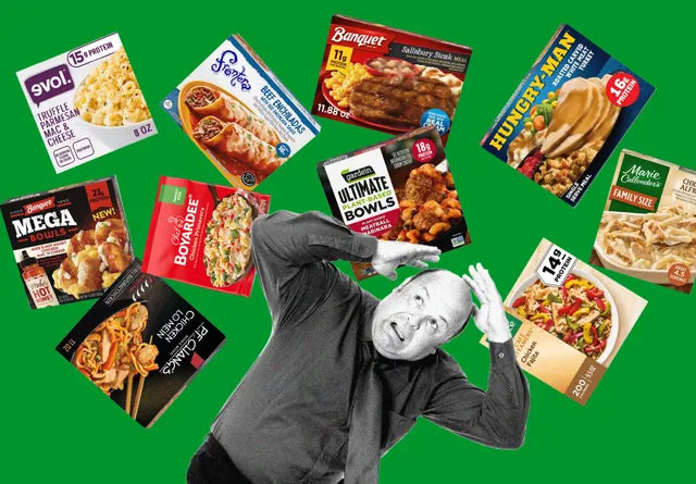 TV dinner overload? The frozen-food aisle may be too crowded for its own good.