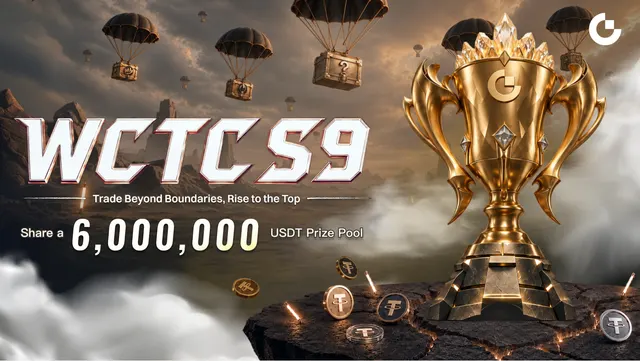 Gate WCTC S9 Global Trading Competition Officially Live: Traders Worldwide Unite for the Ultimate Multi-Asset Showdown