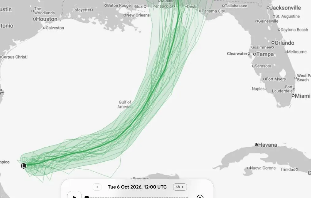 It looks like the Atlantic storm season may finally produce a hurricane