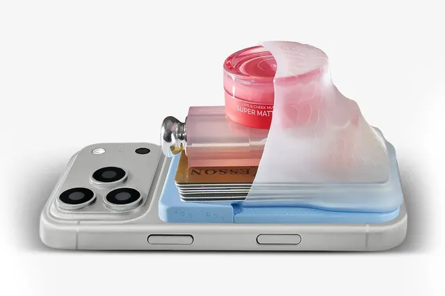 This stretchy MagSafe storage pouch gives your phone a sizable trunk