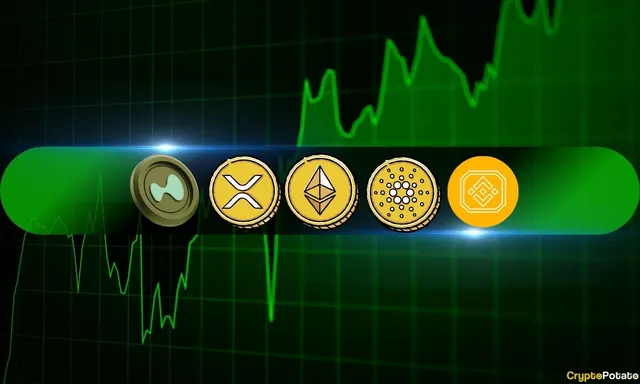 Crypto Price Analysis Oct-09: ETH, XRP, ADA, BNB, and HYPE