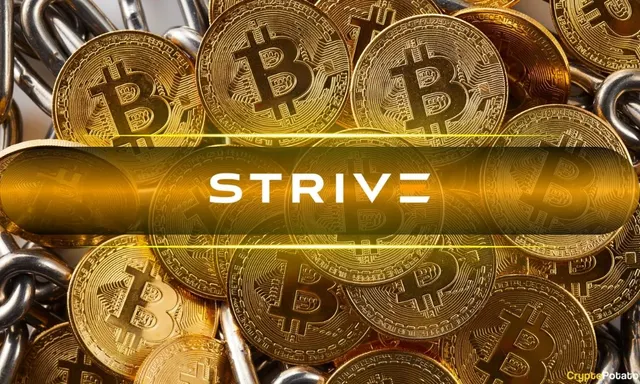 Strive Completes Its Third-Largest Bitcoin Purchase, Adding 2,000 BTC