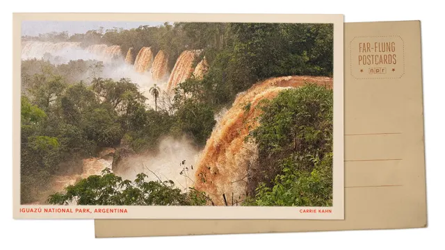 Greetings from the Brazil-Argentina border, where waterfalls are flowing at near-record rates