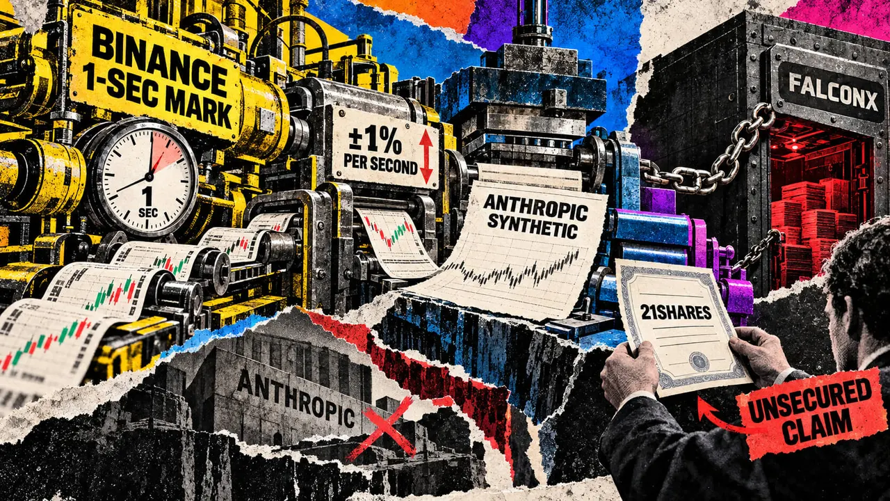 Binance updates Anthropic mark per second to stop liquidation