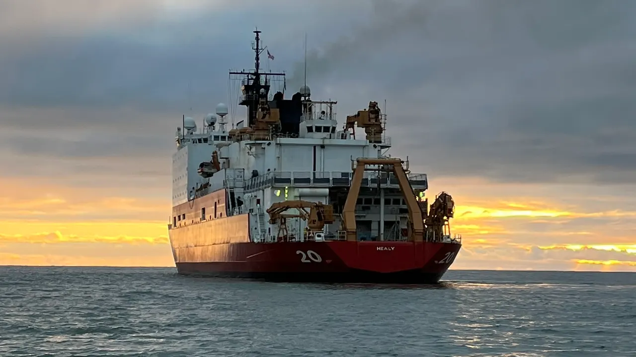 Aboard an icebreaker, a writer got a closer look at the Arctic's 'Sea Change'