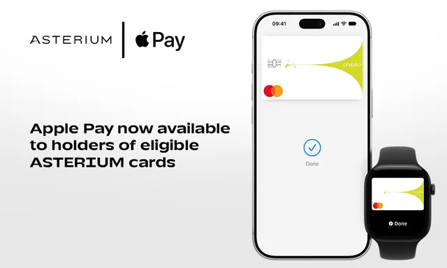 Apple Pay Now Available to Holders of Eligible Asterium Cards