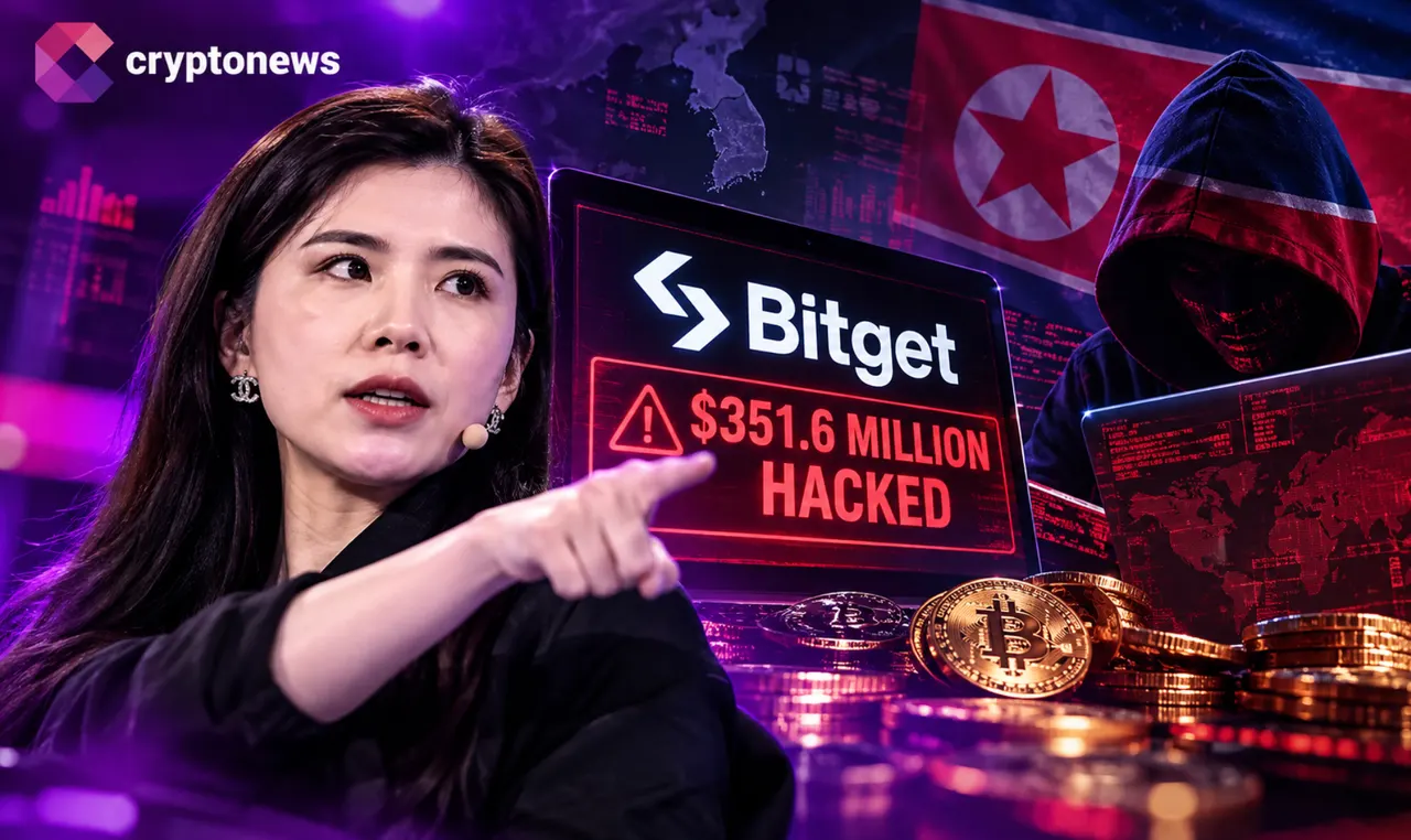 Bitget Wallet Hack Steals $351.6M: Gracy Chen Points Finger at North Korea