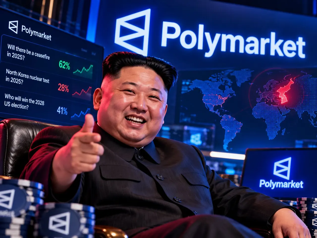 North Korea Polymarket Prediction Odds: Kim Jong Un’s Appearance Did Not Settle Leadership Fears