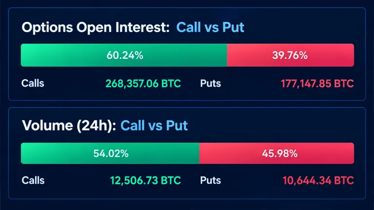 Bitcoin Traders Stack $4.5 Billion in Calls as $95K Bets Take Shape