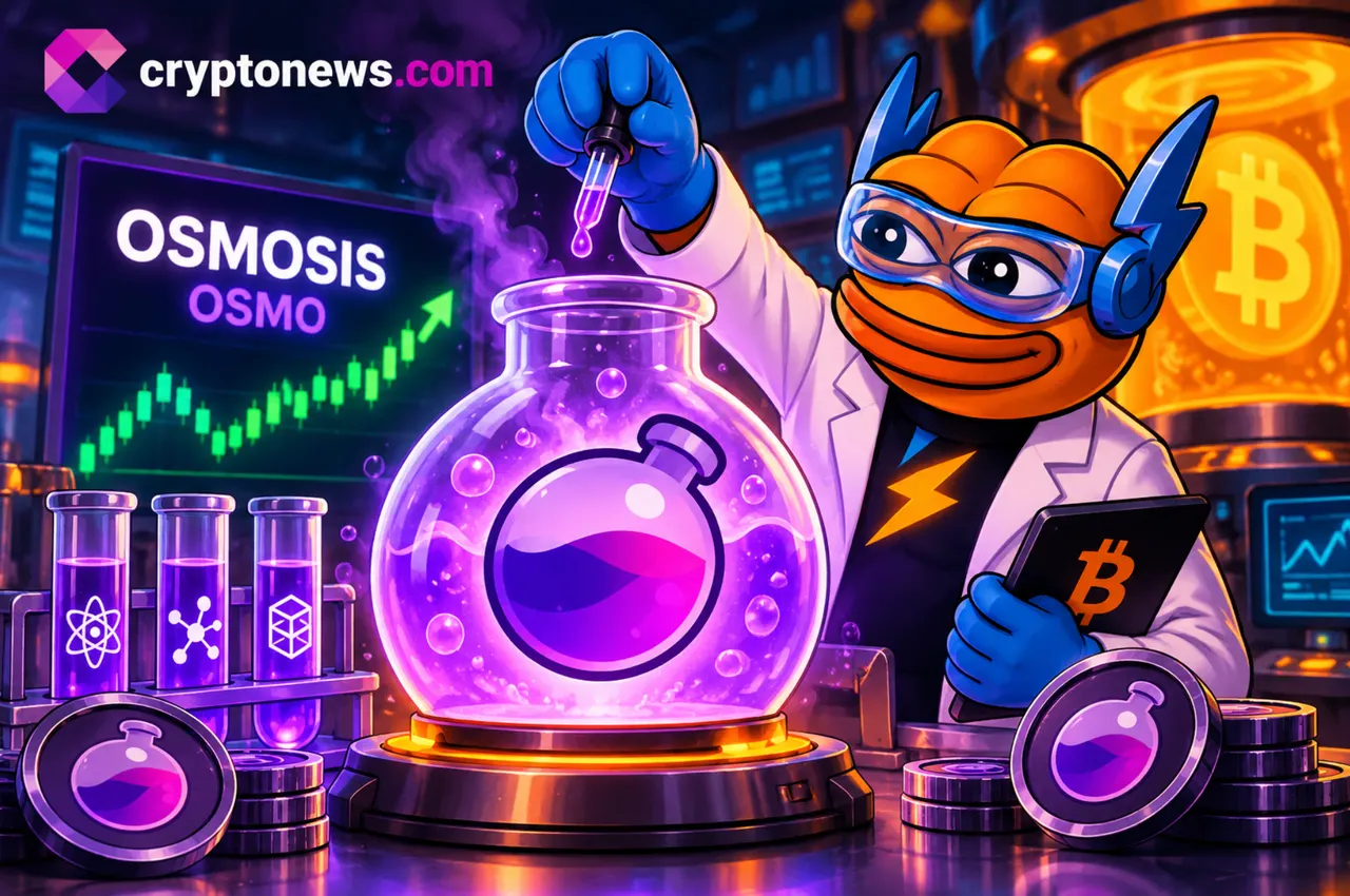 Osmosis Crypto Rallies as OSMO Ends Inflation: Fixed Supply Drives Next Big Coin?