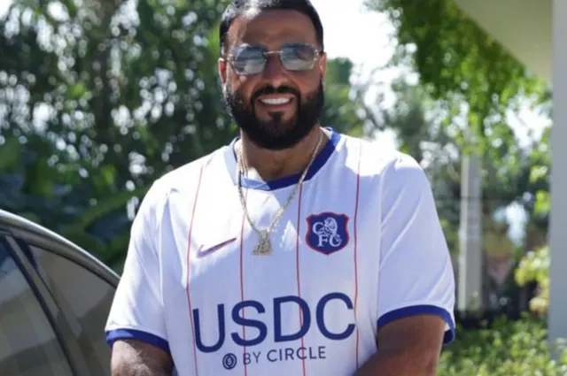DJ Khaled Crypto Involvement Deepens as Circle Posts the Rapper in a USDC-Branded Chelsea Shirt
