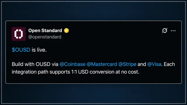 Visa and Mastercard Join $1 Billion Bet on Stripe-Backed OUSD