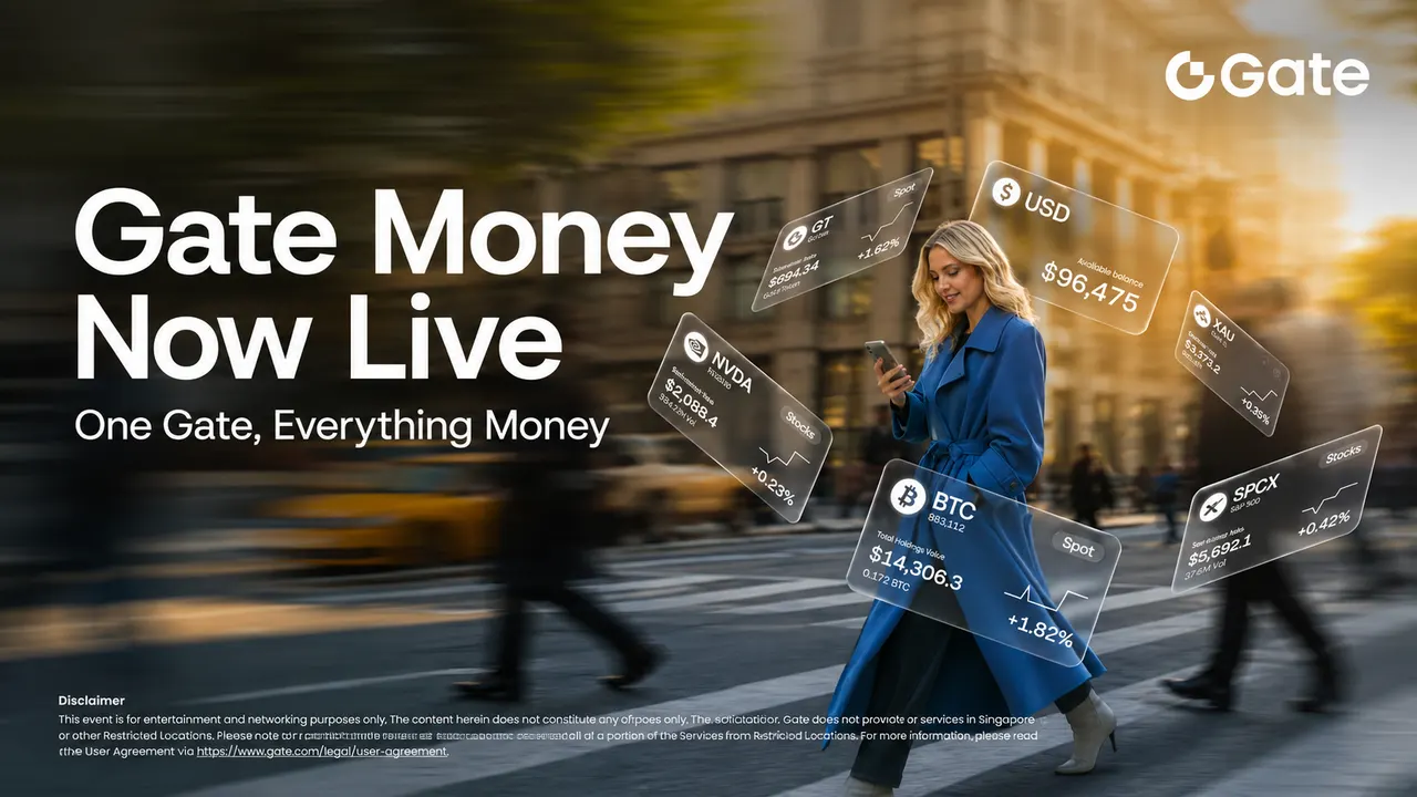Gate Launches Gate Money, a New Financial Services Gateway Connecting Assets, Funds, and Payments