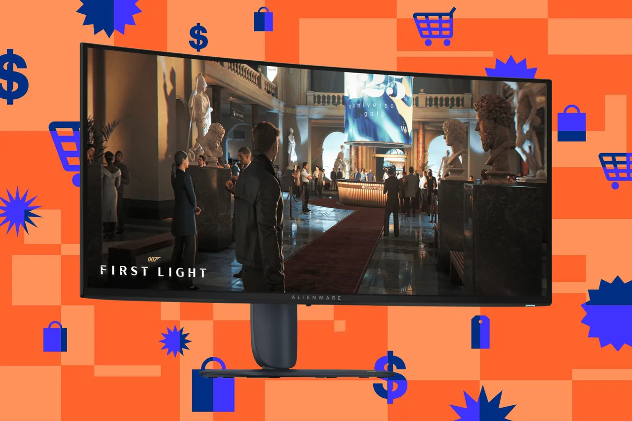 Alienware’s latest 34-inch QD-OLED gaming monitor is $50 off