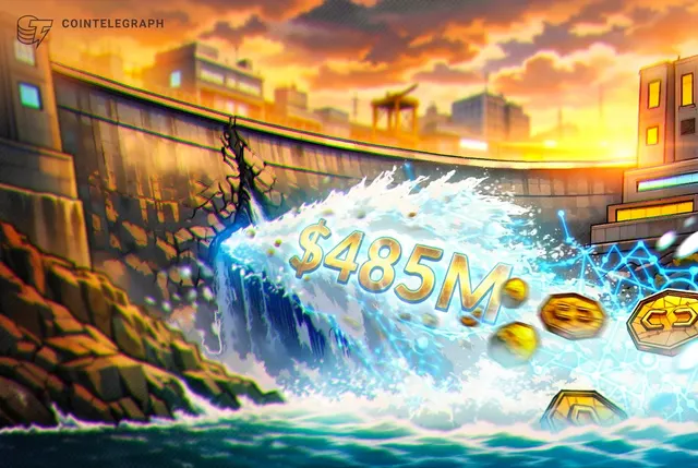 US Bitcoin ETFs shed $485M in biggest daily outflow since June