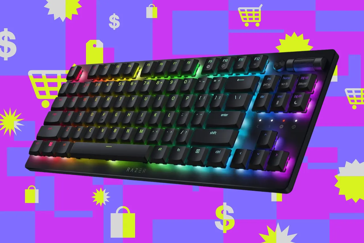 Razer’s low-latency wireless gaming keyboard is almost half off