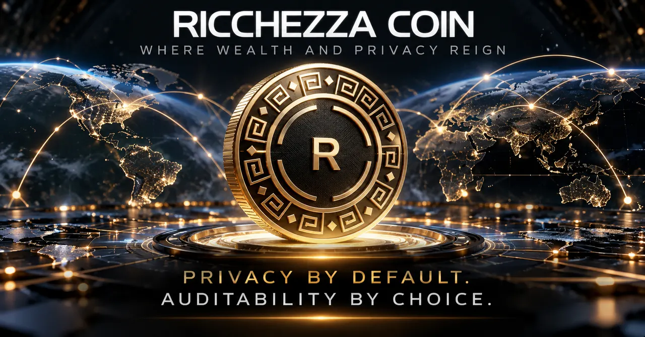 Privacy by Default. Disclosure by Choice: Ricchezza Coin Prepares to Launch Layer 1 Privacy Ecosystem