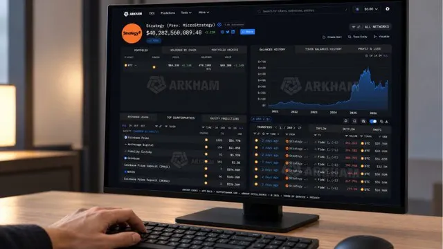 Arkham Says It Tracks 78% of Strategy’s 847,666 Bitcoin Holdings
