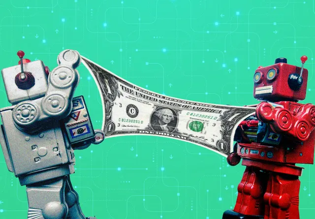Who will benefit more from AI agents when it comes to spending – companies or you?